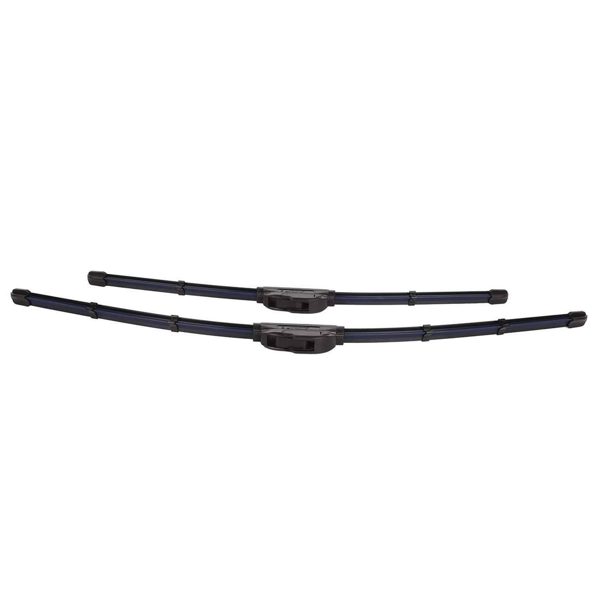 5 Min Coating Wiper 26" 20" Blue Color Bracketless Windshield Wiper Blades
