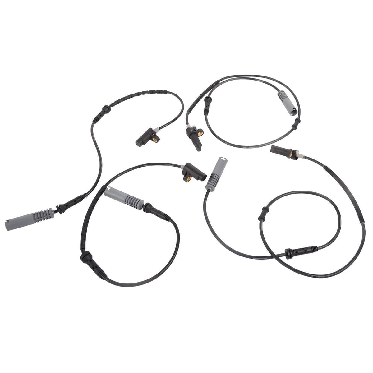4Pcs ABS Wheel Speed Sensor New Front Rear For BMW 740i 740iL Base Sedan 4-Door