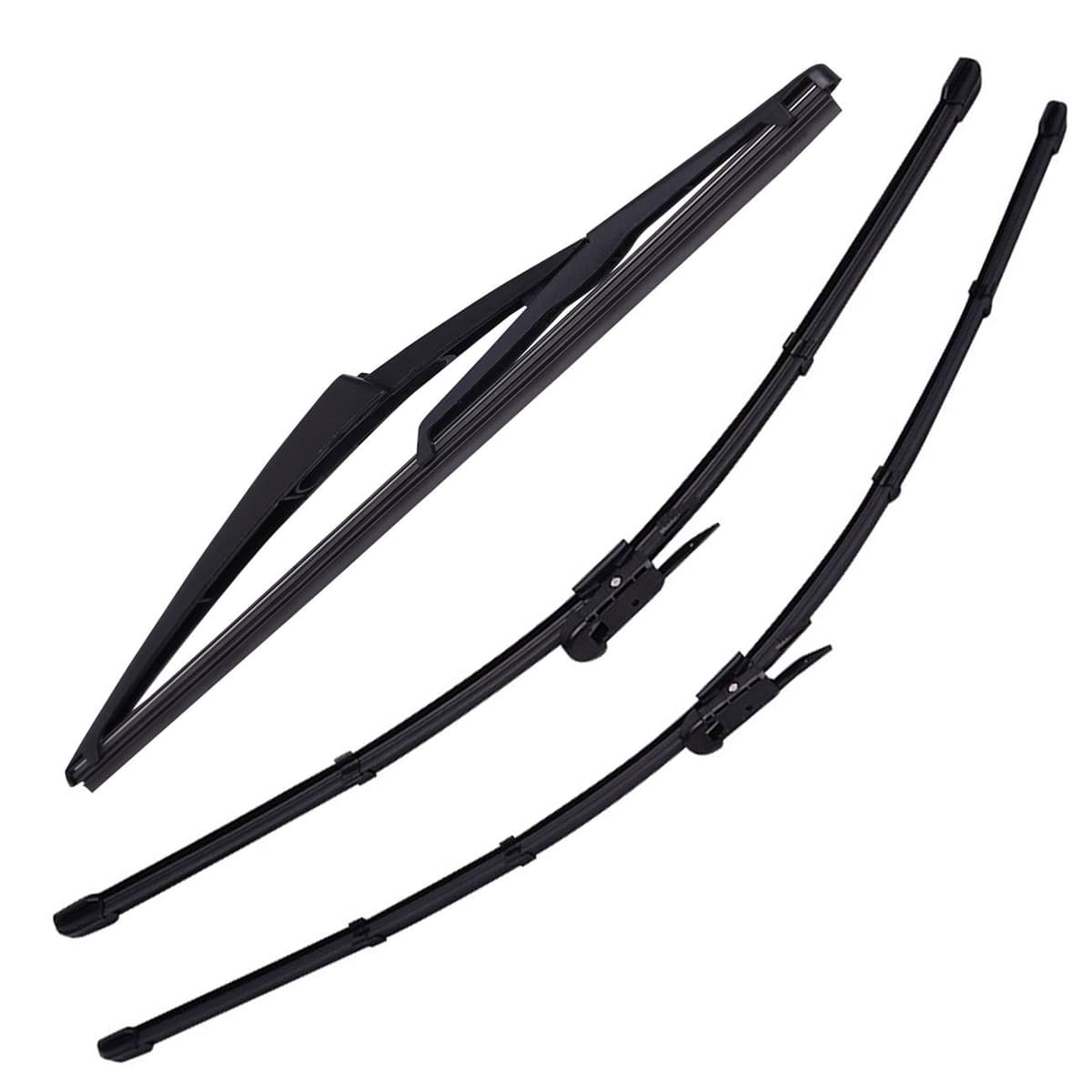 3PCS Front&Rear Windshield Window Wiper Blade for Mercedes-Benz GL320 ML350 R350